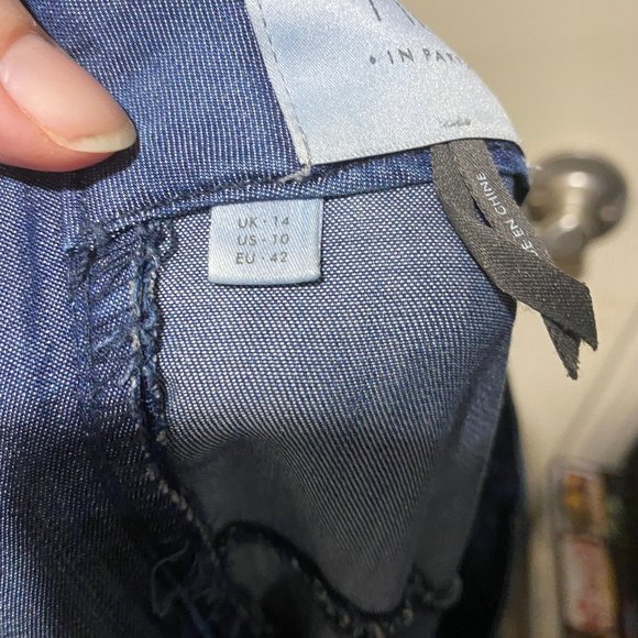 HD in Paris from Anthropology Chambray Skirt - Picture 3 of 3